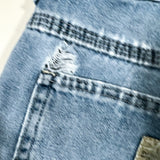 Vintage Y2K Lee Dungarees Carpenter Denim Shorts