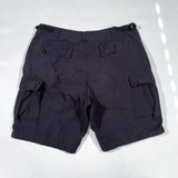 Vintage Y2K Rothco BDU Ripstop Cargo Shorts Black Large Shorts