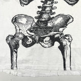 Vintage 80's Anatomical Skeleton Rib Cage T-Shirt