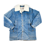 Vintage 70's LEE Storm Rider Fleece Lined Denim Chore Jacket
