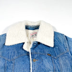 Vintage 70's LEE Storm Rider Fleece Lined Denim Chore Jacket