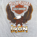 Vintage 1986 Harley Davidson Milwaukee Iron Napoleon OH Sleeveless T-Shirt