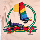 Vintage 1983 Surf The Sky Hang Gliding Spectacular T-Shirt
