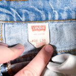 Vintage 1992 Levi's Orange Tab Cut-off Shorts