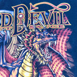 Vintage 90's Red Devil Hot Sauce Dragon Graphic T-Shirt