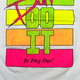 Vintage 80’s Just Don’t Do It Be Drug Free T-Shirt