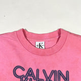 Vintage 90’s Calvin Klein Jeans Pink Logo T-Shirt