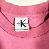 Vintage 90’s Calvin Klein Jeans Pink Logo T-Shirt