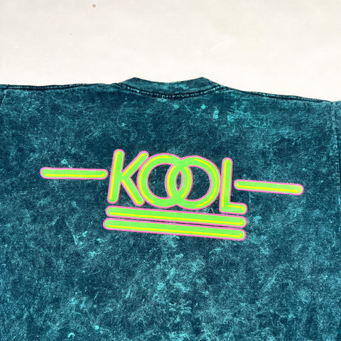 Vintage 90's KOOL Cigarettes Neon Logo Acid Wash T-Shirt – CobbleStore Vintage