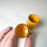Vintage 50's Kodak Metal 35mm Set of 2 Film Canisters