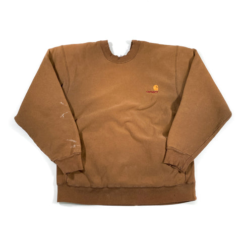Vintage 90's Carhartt Faded Reverse Weave Crewneck Sweatshirt
