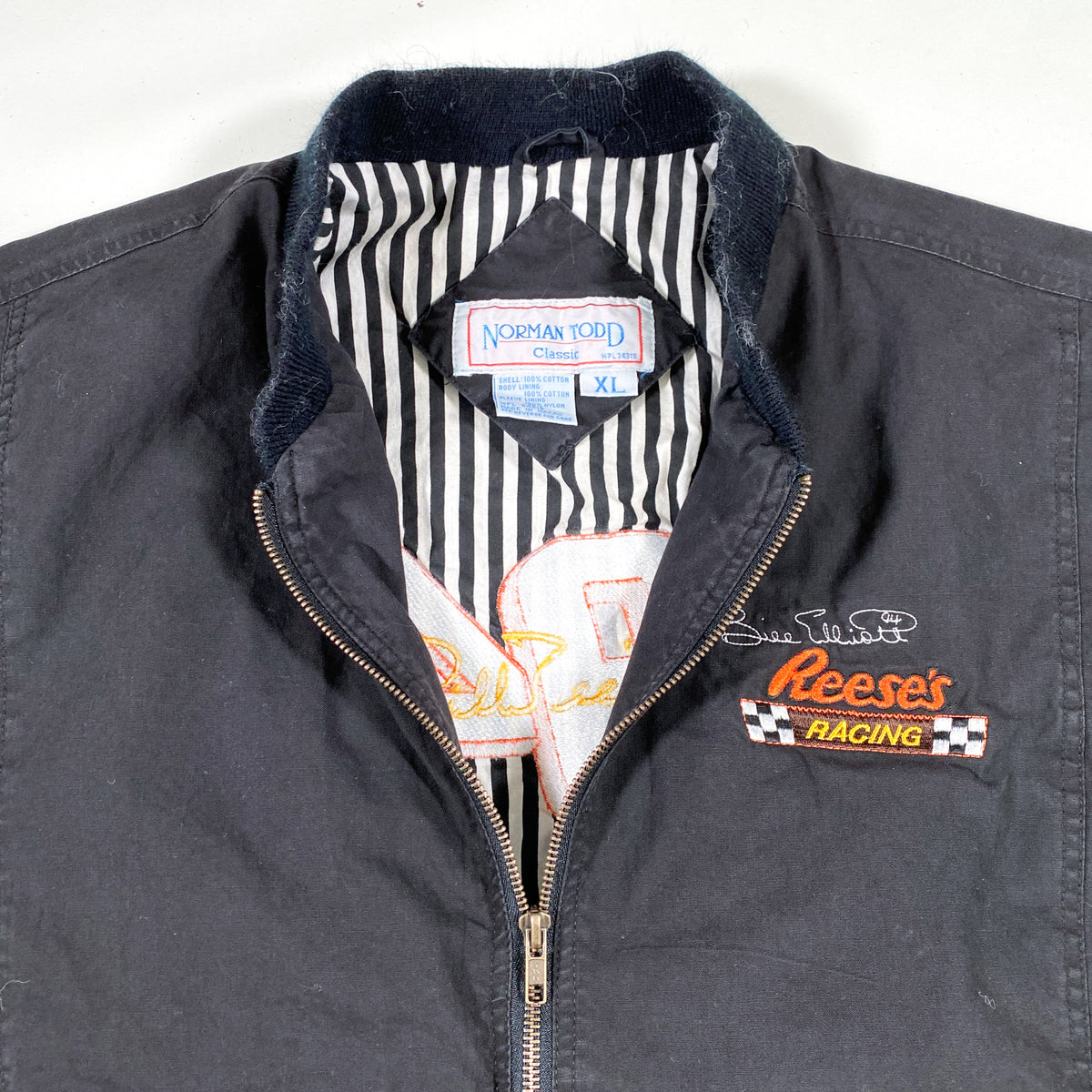 Vintage 90's Bill Elliott Reese's Racing NASCAR Jacket – CobbleStore ...