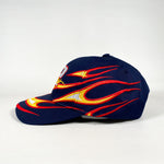 Vintage 90's Rusty Wallace Flames NASCAR Hat