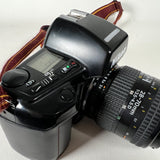 Vintage 1994 Nikon N90s SLR Camera 28-70mm Lens Kit 35mm Film Camera