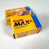 Vintage 2004 Kodak Max 400 24 Exp EXPIRED 35mm Film