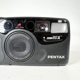 Vintage 1995 Pentax Zoom 60-X Point & Shoot 35mm Film Camera