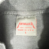 Vintage 1992 Metallica Black Album Tour Band T-Shirt