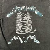 Vintage 1992 Metallica Black Album Tour Band T-Shirt