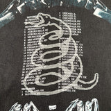 Vintage 1992 Metallica Black Album Tour Band T-Shirt