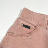 Vintage 90’s Lee Riveted Pink Denim Shorts
