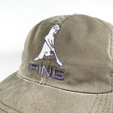 Vintage 90's Ping Play Your Best Golf Hat