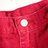 Vintage 90’s Faded Glory Red Denim Shorts