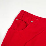 Vintage 80’s Blue Ridge Red Denim Skort