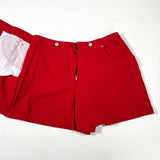 Vintage 80’s Blue Ridge Red Denim Skort