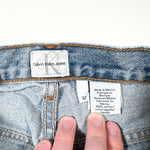 Vintage 90's Calvin Klein Light Wash Denim Shorts