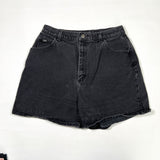 Vintage 90’s Lee Black Denim Shorts