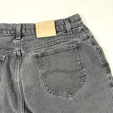 Vintage 90’s Lee Black Denim Shorts