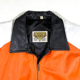 Vintage 80's Phase 2 8-Ball Puddy Leather Jacket