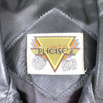 Vintage 80's Phase 2 8-Ball Puddy Leather Jacket