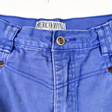 Vintage 80’s American Royal Purple Denim Shorts