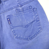 Vintage 80’s American Royal Purple Denim Shorts