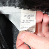 Vintage 90's Wrangler Black Denim Jean Shorts