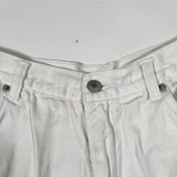 Vintage 90’s White Denim Shorts