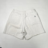 Vintage 90’s White Denim Shorts
