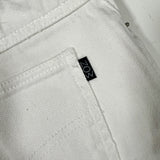 Vintage 90’s White Denim Shorts