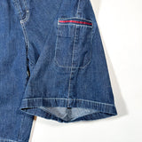 Vintage Y2K Phat Farm Red Logo Carpenter Denim Shorts