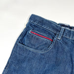 Vintage Y2K Phat Farm Red Logo Carpenter Denim Shorts