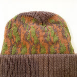 Vintage 80's Camo Cuff Beanie