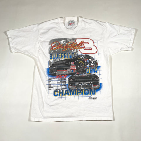 Vintage 1996 Dale Earnhardt Blueprint T-Shirt
