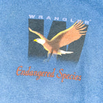 Vintage 1996 Wrangler Bald Eagle Endangered Species T-Shirt