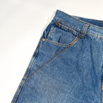 Vintage Y2K Notorious B.I.G. Embroidered Baggy Denim Shorts