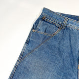 Vintage Y2K Notorious B.I.G. Embroidered Baggy Denim Shorts
