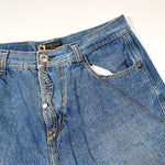Vintage Y2K Notorious B.I.G. Embroidered Baggy Denim Shorts