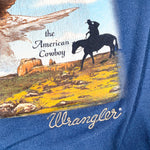 Vintage 1996 Wrangler Bald Eagle Endangered Species T-Shirt