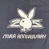 Vintage 1979 Playboy 25th Silver Anniversary T-Shirt