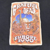 Vintage 1990 Grateful Dead Europe Tour T-Shirt